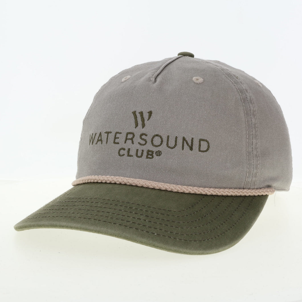 Olive/Pebble Skully Hat