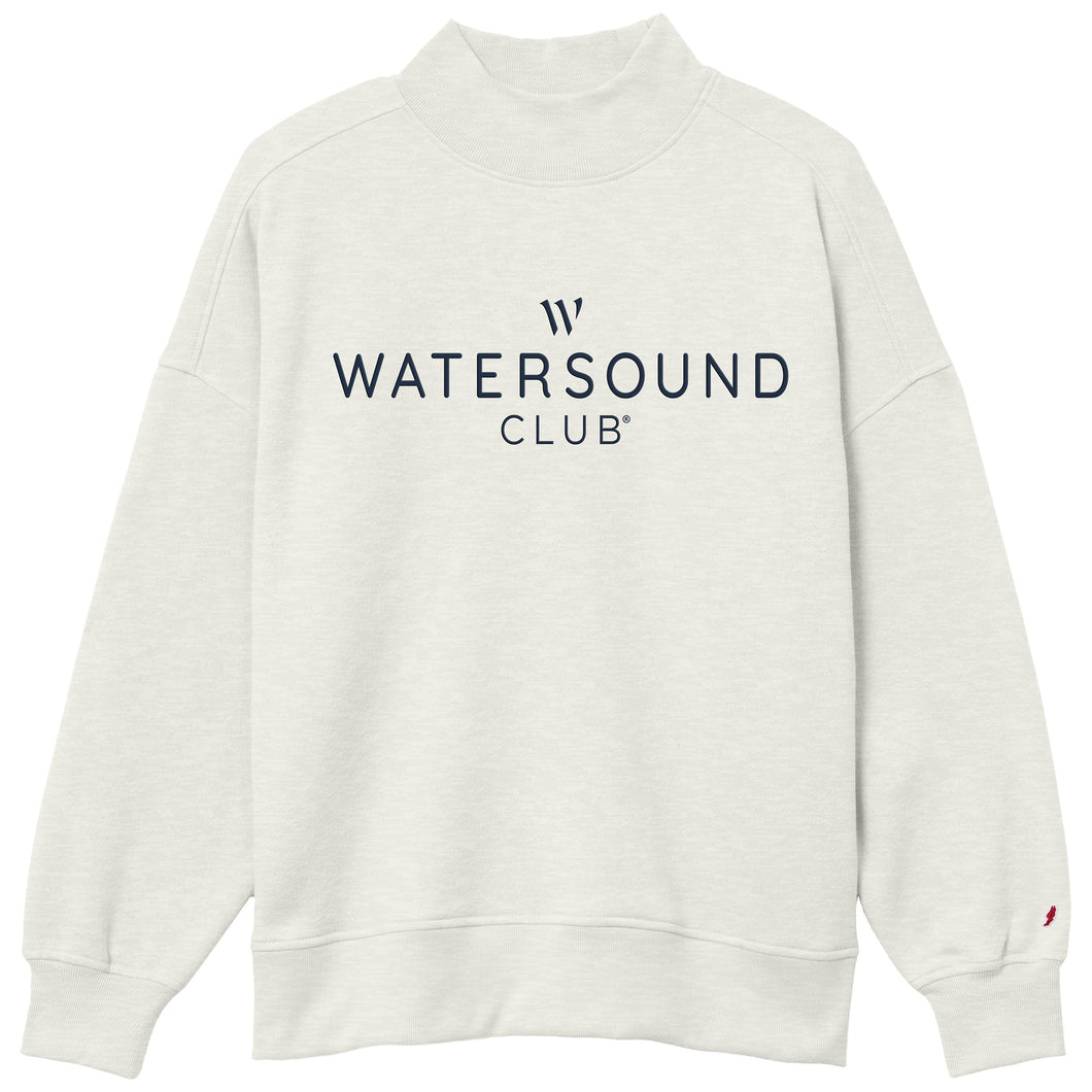 Oatmeal Diana Mock Neck