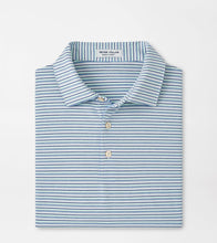 Load image into Gallery viewer, Cottage Blue Fairmont Stripe Polo