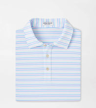 Load image into Gallery viewer, Cottage Blue Clifton Stripe Polo