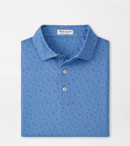 Evening Tide Costanzo Geo Print Polo