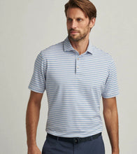 Load image into Gallery viewer, Sailor Blue Avent Stripe Polo