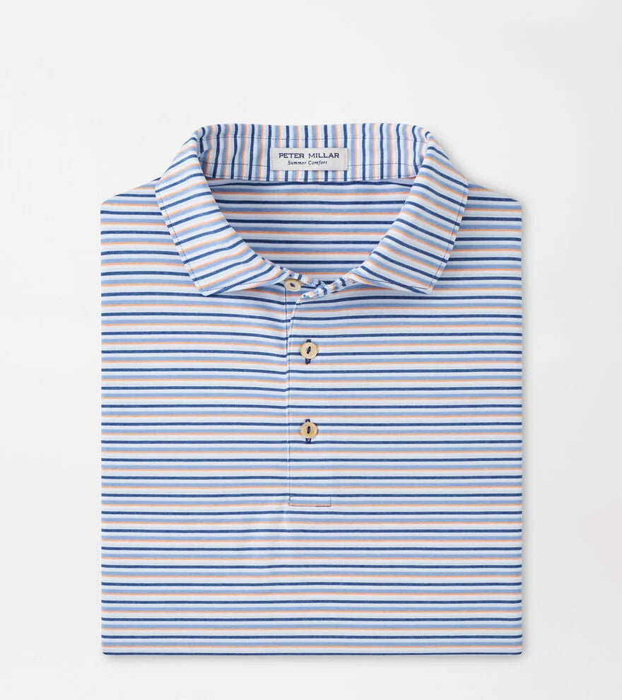 Sailor Blue Avent Stripe Polo