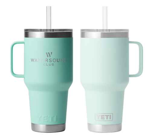 Seafoam 35oz Straw Mug