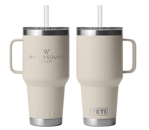 Cape Taupe 35oz Straw Mug