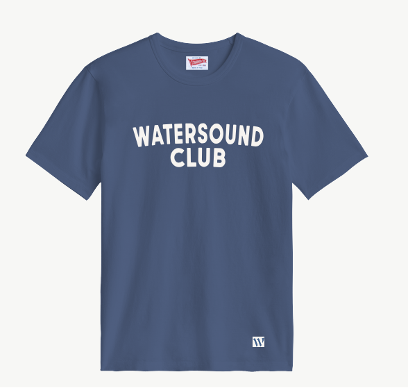 Blue Banner Tee