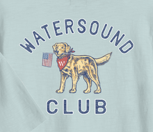 Load image into Gallery viewer, Schooner Blue Golden Flag Tee