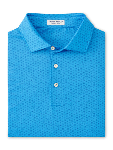 Riverbed Elements Print Polo