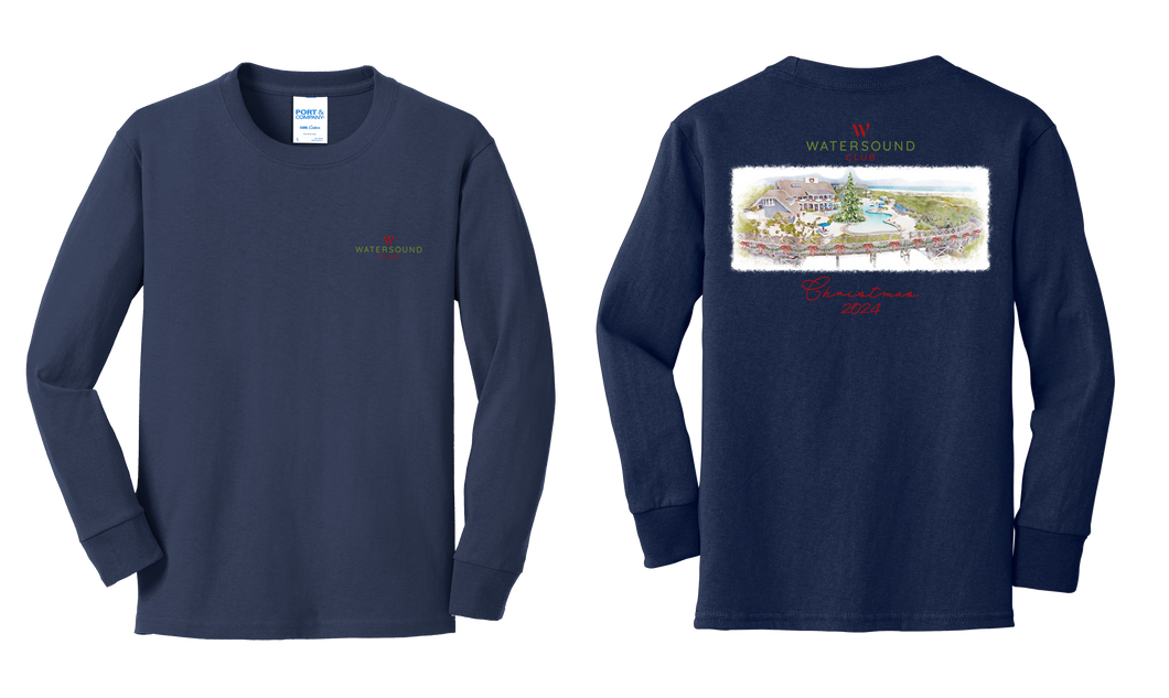 Youth Navy 2024 Christmas Tee