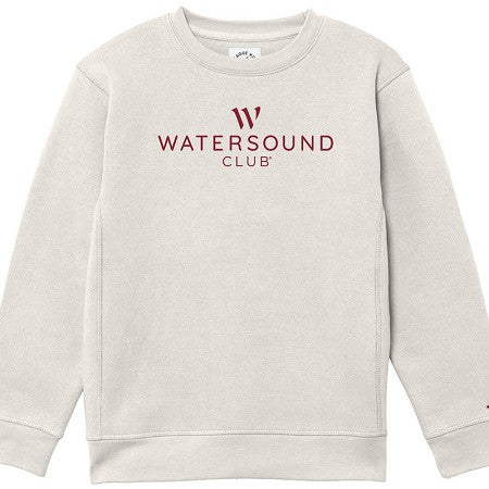 Youth Oatmeal Essential Fleece Crew