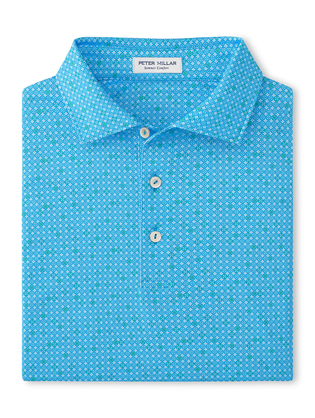 Riverbed Castellina Print Polo