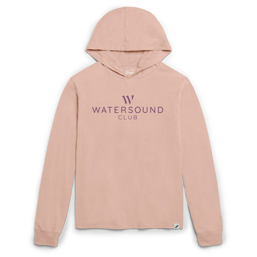 Dusty Rose Washed Tumble Hoodie