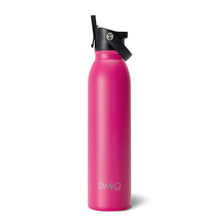 Load image into Gallery viewer, Hot Pink Flip + Sip Water Bottle