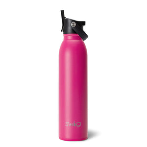 Hot Pink Flip + Sip Water Bottle